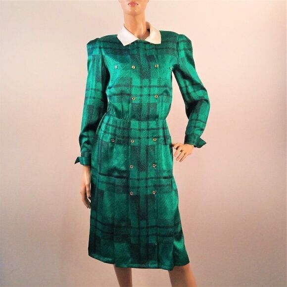 HORCHOW  Vintage Silk Dress - Picture 2 of 9